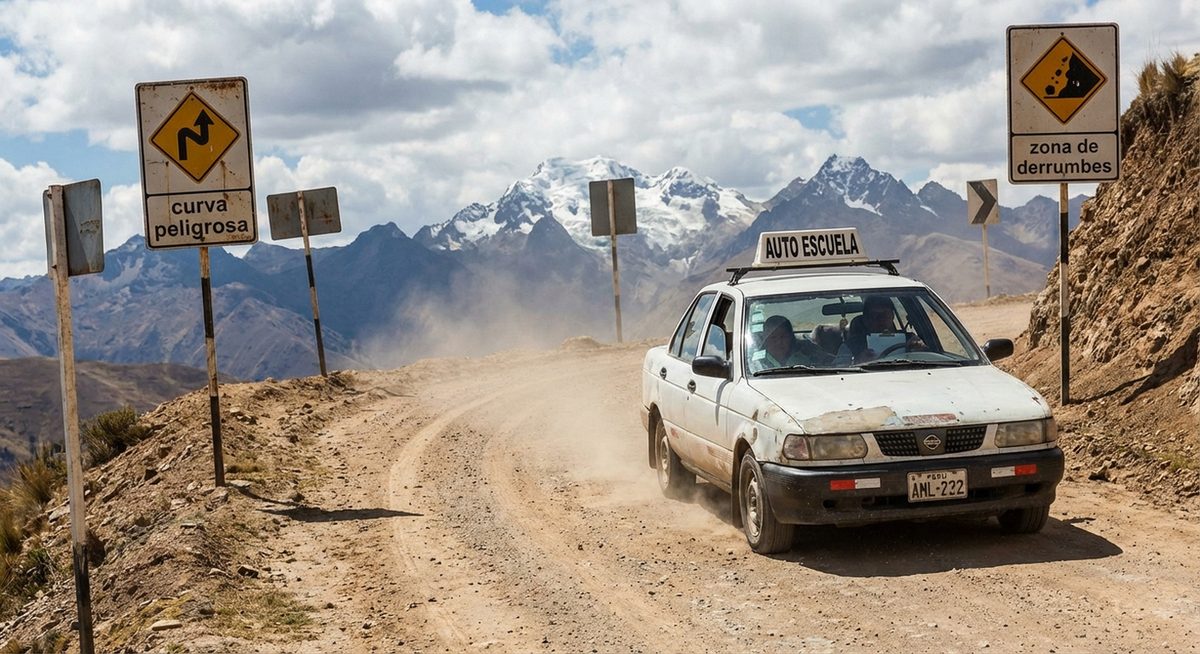 Driving in Peru