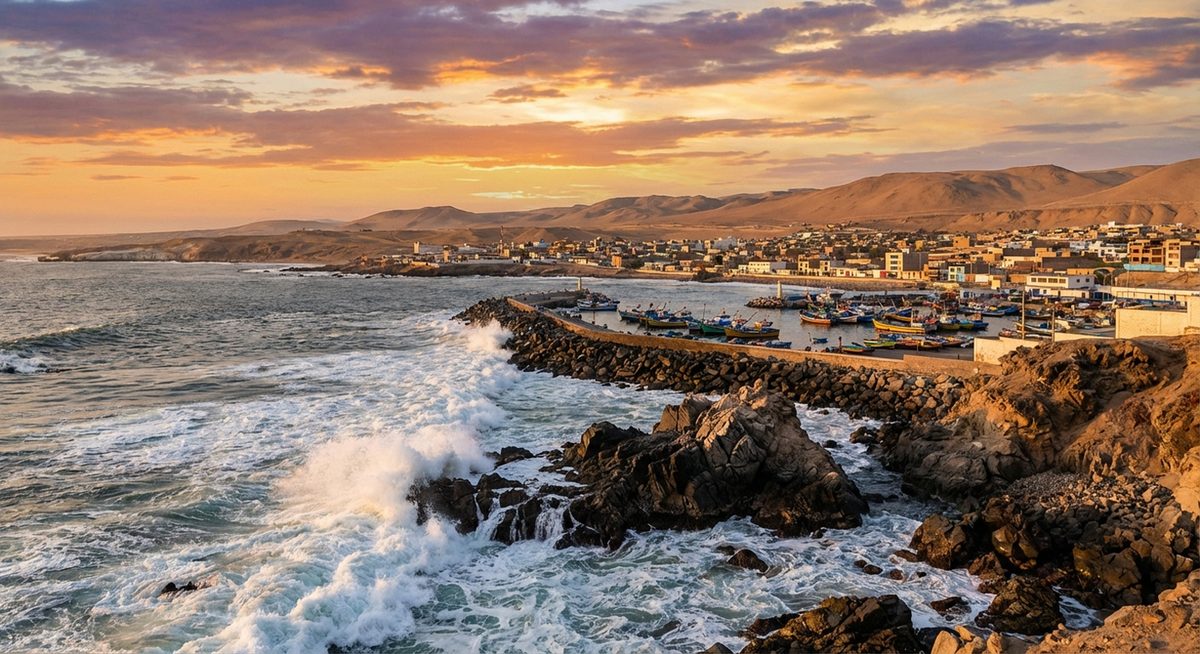 Coastal views of Ilo, Peru