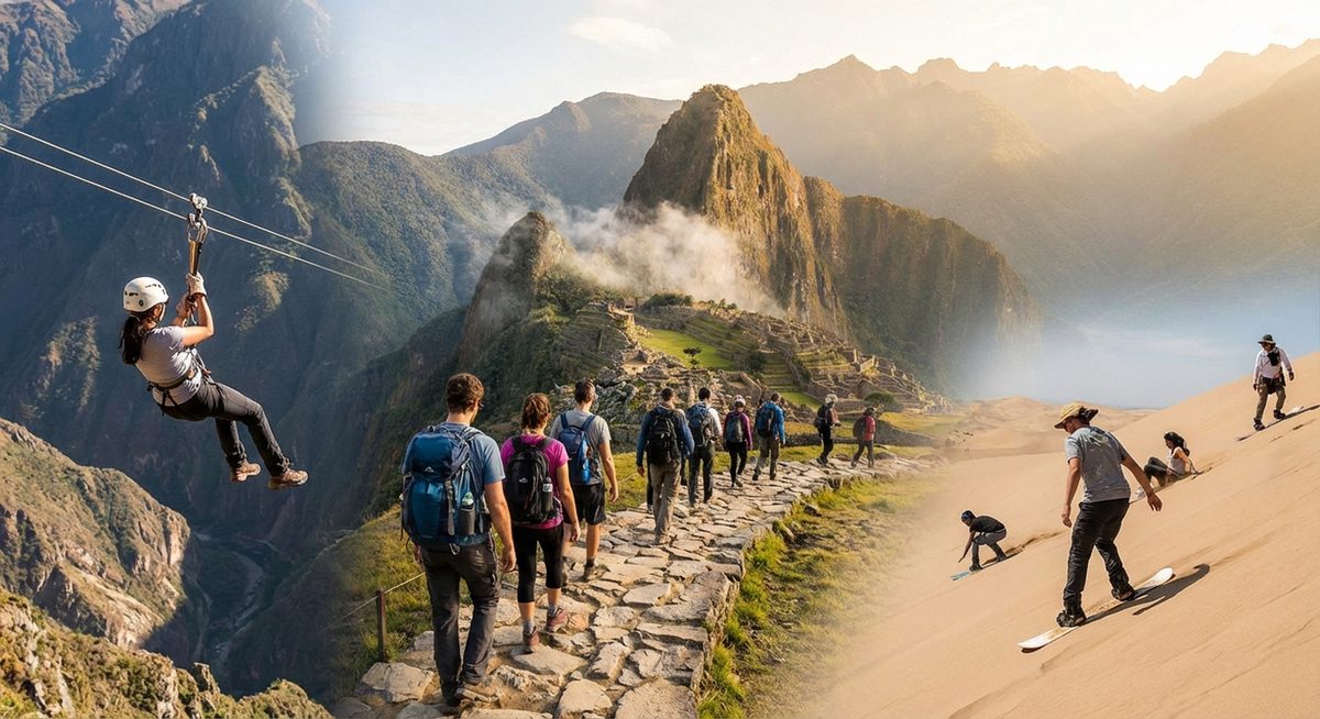 Adventurous activities in Peru